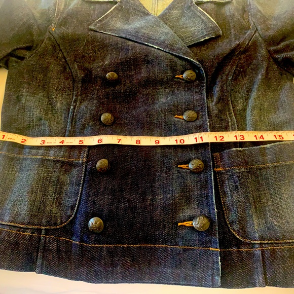 Ralph Lauren Jean jacket double breasted. - Picture 5 of 5